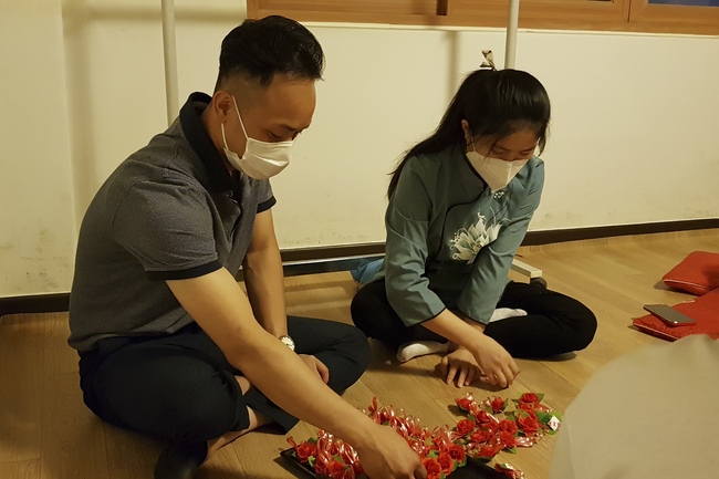 Ullambana Ceremony at Hoang Phap ashram in Jeonju - South Korea